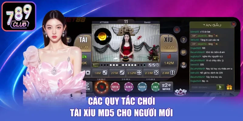 Các quy tắc chơi Tài xỉu MD5 cho người mới