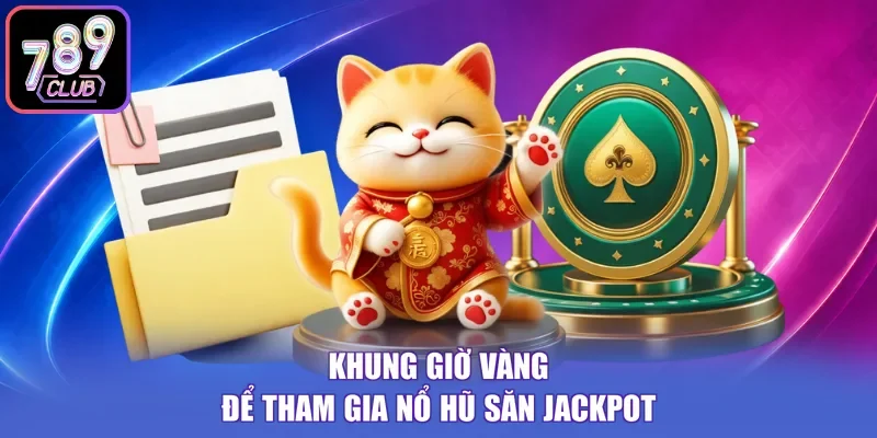 Khung giờ vàng để tham gia nổ hũ săn Jackpot